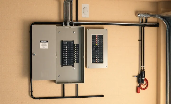 A home charger on a shared panel vs a subpanel: the breaker that trips when the oven and the car run together