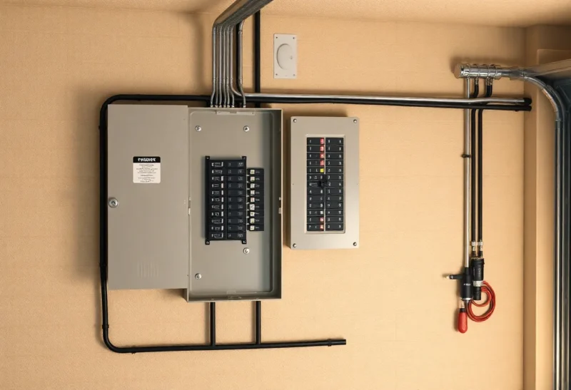 A home charger on a shared panel vs a subpanel: the breaker that trips when the oven and the car run together