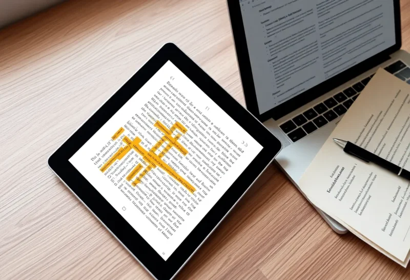 PDF Highlights Off an E-Ink Tablet: Exports That Keep Page Numbers, Colours and Notes